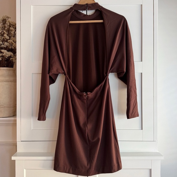 chinese dress ladies Echo Long Sleeve Mini Dress